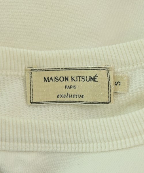 MAISON KITSUNE（メゾンキツネ）スウェット 白 サイズ:S メンズ/2200671912024