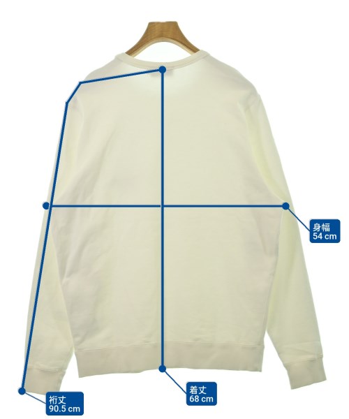 MAISON KITSUNE（メゾンキツネ）スウェット 白 サイズ:S メンズ/2200671912024