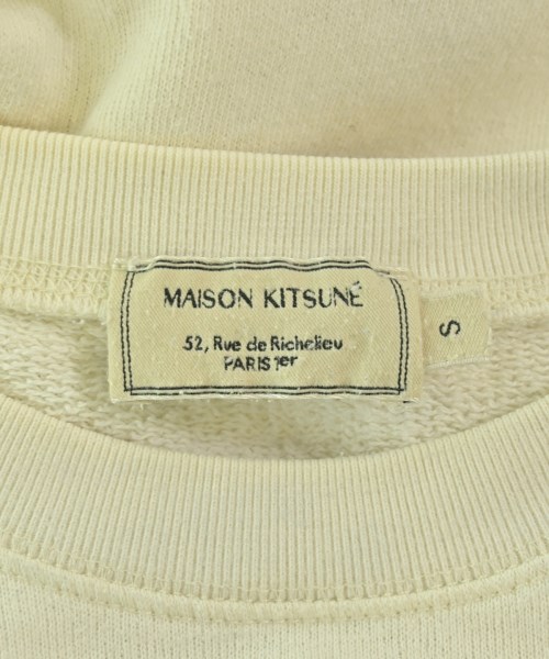 MAISON KITSUNE（メゾンキツネ）スウェット 白 サイズ:S メンズ/2200671912031