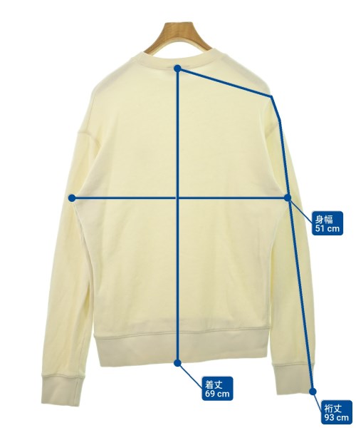 MAISON KITSUNE（メゾンキツネ）スウェット 白 サイズ:S メンズ/2200671912031