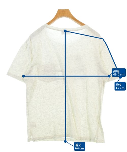 MAISON KITSUNE（メゾンキツネ）Tシャツ・カットソー ベージュ サイズ:L メンズ/2200671959036
