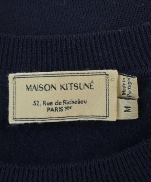MAISON KITSUNE（メゾンキツネ）ニット・セーター 紺 サイズ:M メンズ/2200671890094
