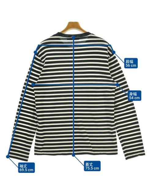 MAISON KITSUNE（メゾンキツネ）Tシャツ・カットソー 黒 サイズ:M メンズ/2200672400063