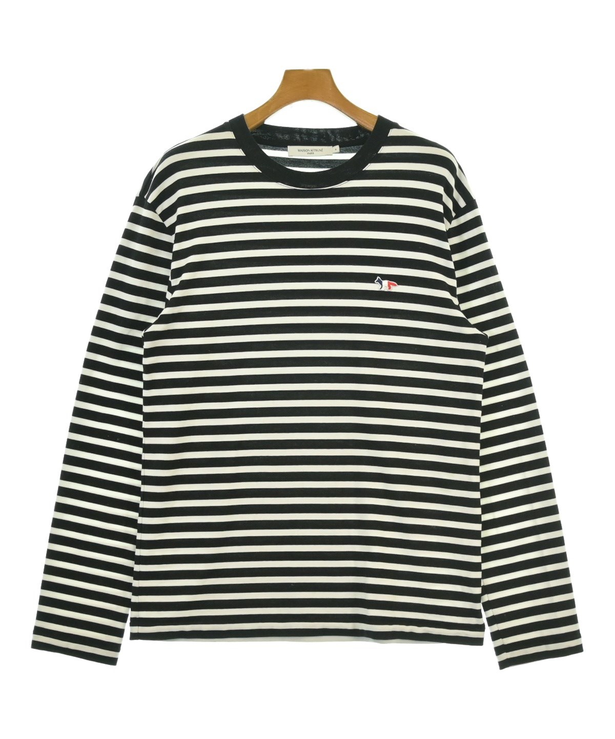 MAISON KITSUNE（メゾンキツネ）Tシャツ・カットソー 黒 サイズ:M