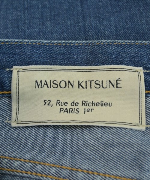 MAISON KITSUNE（メゾンキツネ）デニムパンツ 紺 サイズ:28(S位) メンズ/2200723388319