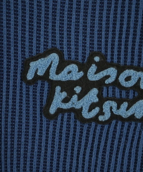 MAISON KITSUNE（メゾンキツネ）ニット・セーター 青 サイズ:M メンズ/2200730111016