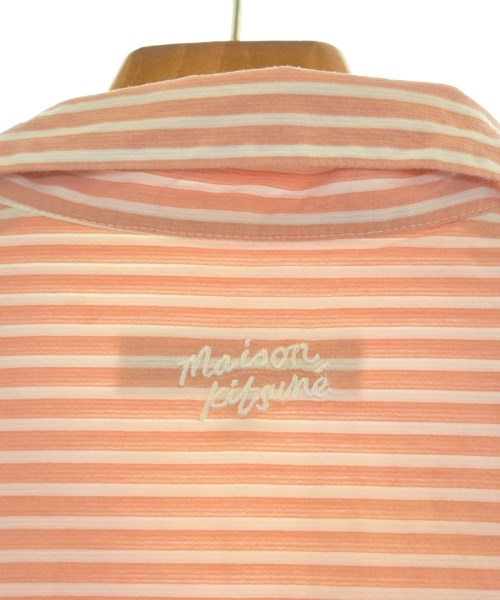 MAISON KITSUNE（メゾンキツネ）カジュアルシャツ オレンジ サイズ:S メンズ/2200730111023