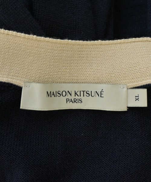 MAISON KITSUNE（メゾンキツネ）カーディガン 紺 サイズ:XL メンズ/2200731996087
