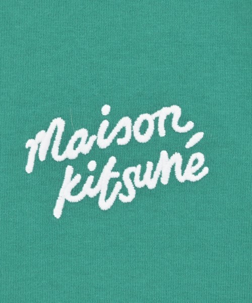 MAISON KITSUNE（メゾンキツネ）Tシャツ・カットソー 緑 サイズ:S メンズ/2200732458058