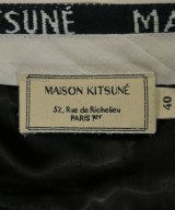 MAISON KITSUNE（メゾンキツネ）スラックス 黒 サイズ:40(S位) メンズ/2200732879013