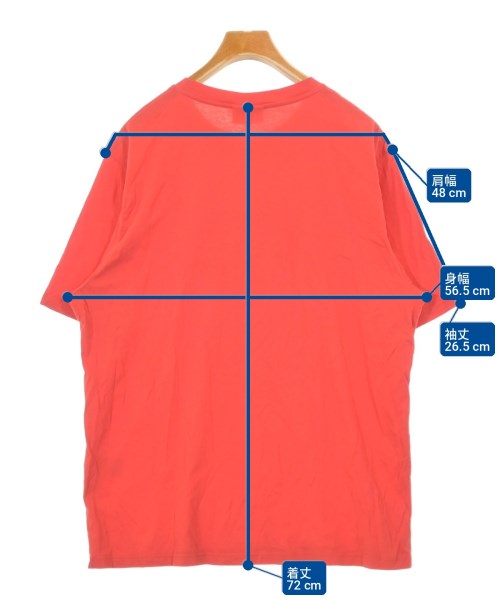 MAISON KITSUNE（メゾンキツネ）Tシャツ・カットソー 赤 サイズ:XL メンズ/2200732932077