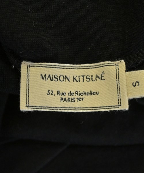 MAISON KITSUNE（メゾンキツネ）Tシャツ・カットソー 黒 サイズ:S メンズ/2200725405304