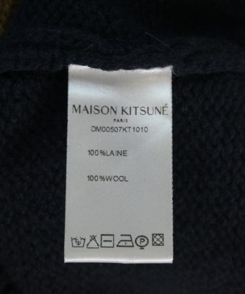 MAISON KITSUNE（メゾンキツネ）ニット・セーター 紺 サイズ:XS メンズ/2200725405380