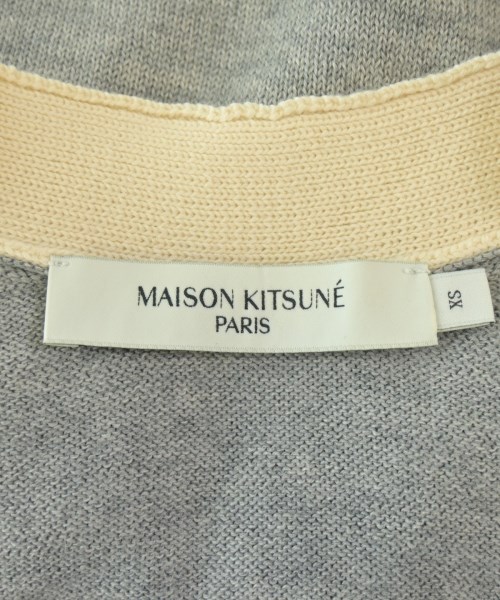 MAISON KITSUNE（メゾンキツネ）カーディガン グレー サイズ:XS メンズ/2200734639035