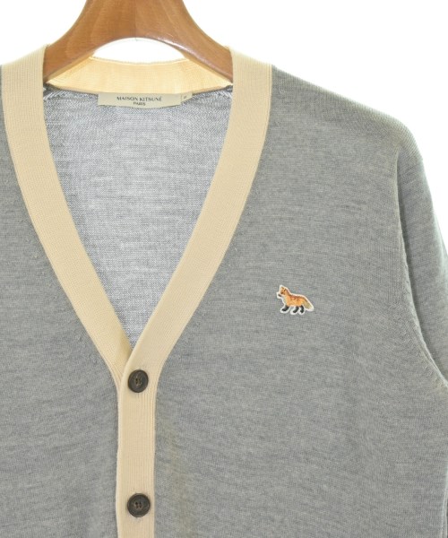 MAISON KITSUNE（メゾンキツネ）カーディガン グレー サイズ:XS メンズ/2200734639035