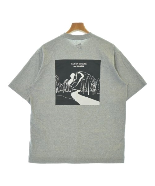 MAISON KITSUNE（メゾンキツネ）Tシャツ・カットソー グレー サイズ:2(M位) メンズ/2200727255075