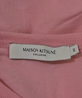 MAISON KITSUNE（メゾンキツネ）Tシャツ・カットソー ピンク サイズ:XS メンズ/2200727255198