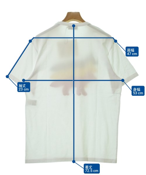 MAISON KITSUNE（メゾンキツネ）Tシャツ・カットソー 白 サイズ:L メンズ/2200734781215