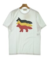 MAISON KITSUNE（メゾンキツネ）Tシャツ・カットソー 白 サイズ:L メンズ/2200734781215