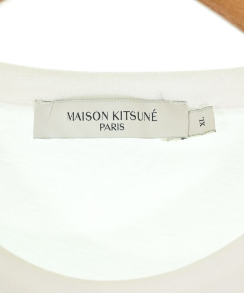 MAISON KITSUNE（メゾンキツネ）Tシャツ・カットソー 白 サイズ:XL メンズ/2200728252059