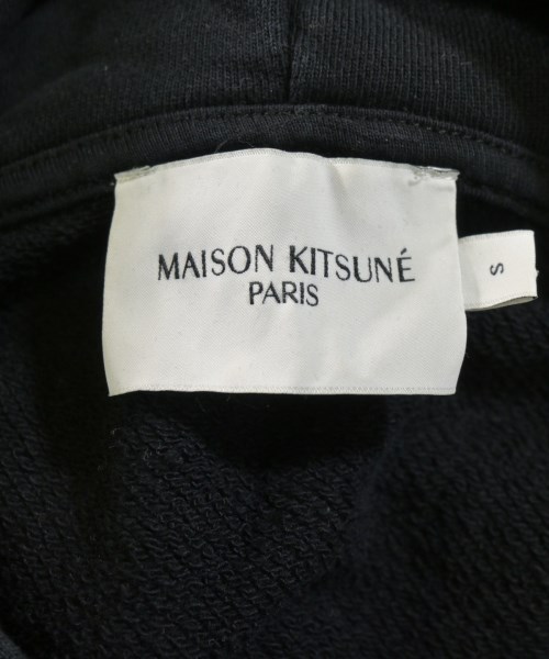 MAISON KITSUNE（メゾンキツネ）パーカー 黒 サイズ:S メンズ/2200726926020