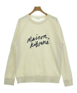 MAISON KITSUNE（メゾンキツネ）スウェット 白 サイズ:XL メンズ/2200711508057
