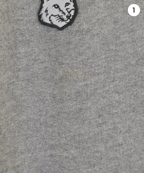 MAISON KITSUNE（メゾンキツネ）スウェットパンツ グレー サイズ:L メンズ/2200720893052