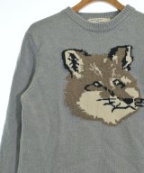 MAISON KITSUNE（メゾンキツネ）ニット・セーター グレー サイズ:S メンズ/2200720920024
