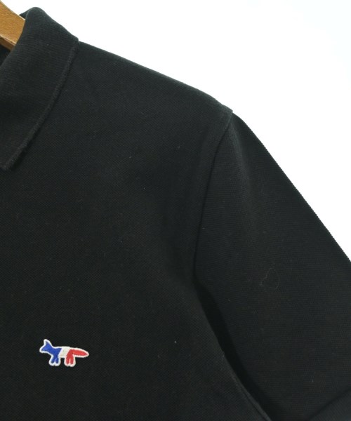MAISON KITSUNE（メゾンキツネ）ポロシャツ 黒 サイズ:M メンズ/2200717268290
