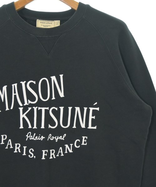 MAISON KITSUNE（メゾンキツネ）スウェット 黒 サイズ:S メンズ/2200717797059