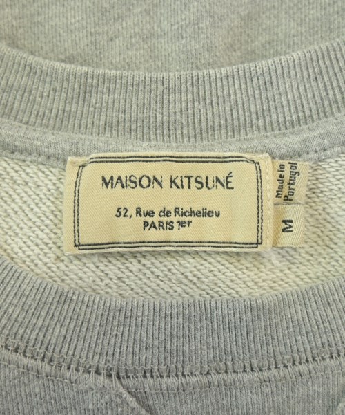 MAISON KITSUNE（メゾンキツネ）スウェット グレー サイズ:M メンズ/2200717797097