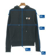 MAISON KITSUNE（メゾンキツネ）パーカー 黒 サイズ:S メンズ/2200717797127