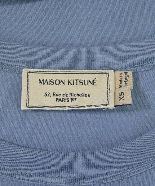 MAISON KITSUNE（メゾンキツネ）Tシャツ・カットソー 青 サイズ:XS メンズ/2200716861218