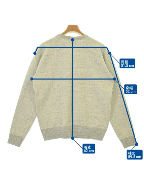 MAISON KITSUNE（メゾンキツネ）スウェット グレー サイズ:XS メンズ/2200717563098