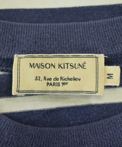 MAISON KITSUNE（メゾンキツネ）Tシャツ・カットソー 紺 サイズ:M メンズ/2200722392065