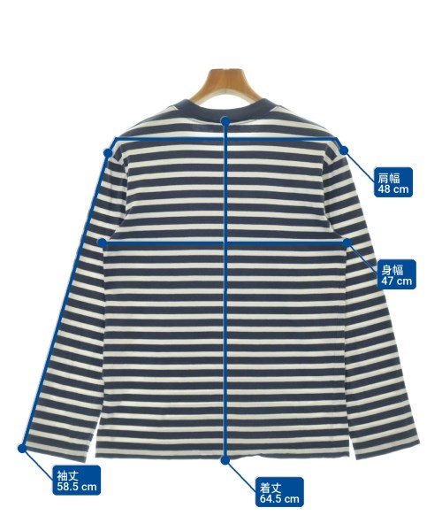 MAISON KITSUNE（メゾンキツネ）Tシャツ・カットソー 紺 サイズ:M メンズ/2200722392065