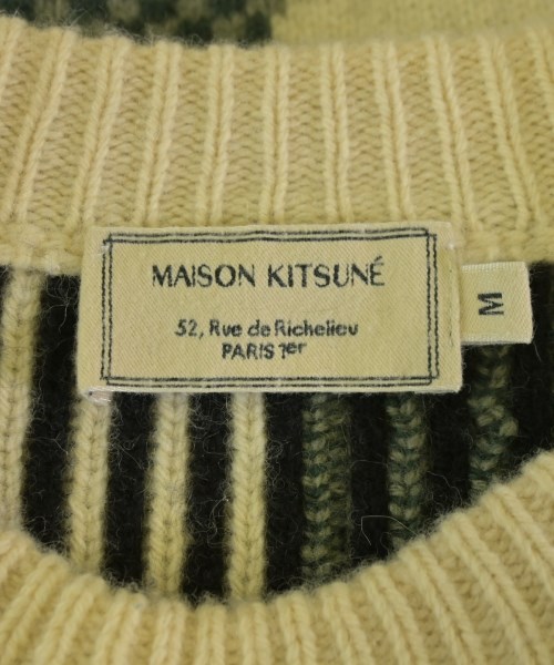 MAISON KITSUNE（メゾンキツネ）ニット・セーター 白 サイズ:M メンズ/2200717755172