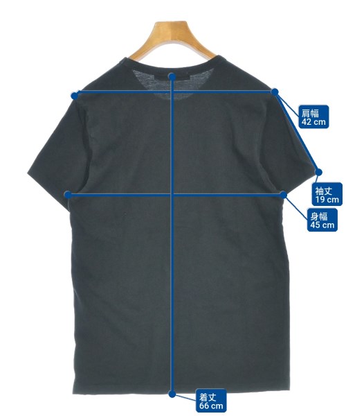 MAISON KITSUNE（メゾンキツネ）Tシャツ・カットソー 黒 サイズ:L メンズ/2200719027031