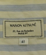 MAISON KITSUNE（メゾンキツネ）カジュアルシャツ 青 サイズ:41(XL位) メンズ/2200723057086
