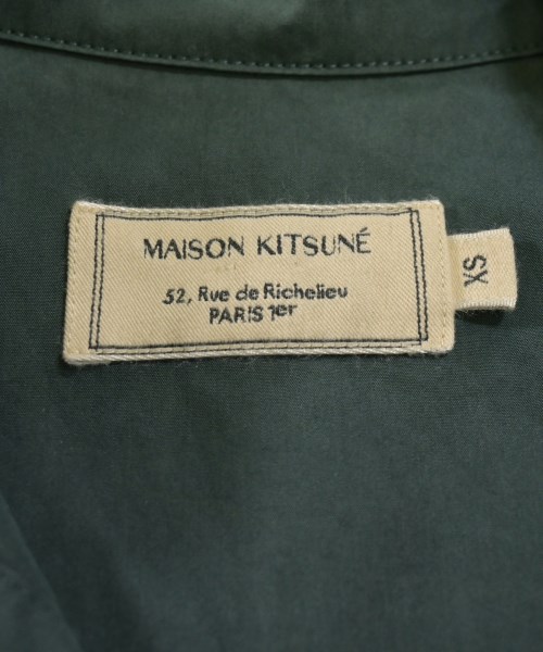 MAISON KITSUNE（メゾンキツネ）カジュアルジャケット 緑 サイズ:XS メンズ/2200718918217