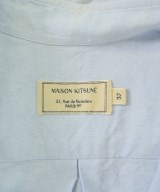 MAISON KITSUNE（メゾンキツネ）カジュアルシャツ 青 サイズ:37(XS位) メンズ/2200718918293