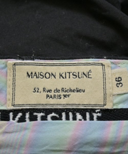 MAISON KITSUNE（メゾンキツネ）その他 黒 サイズ:36(XS位) メンズ/2200718918774
