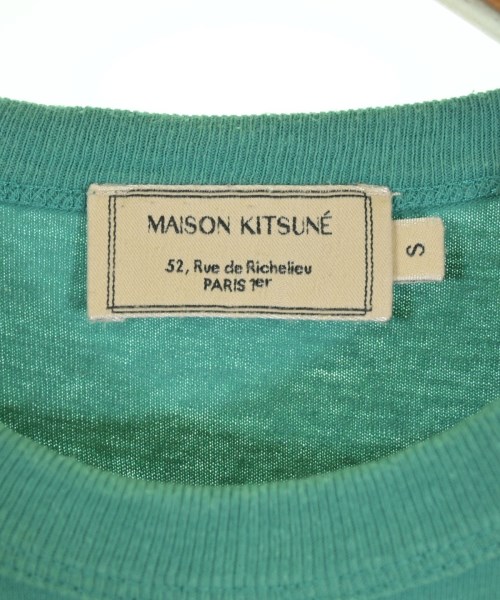 MAISON KITSUNE（メゾンキツネ）Tシャツ・カットソー 緑 サイズ:S メンズ/2200723520023