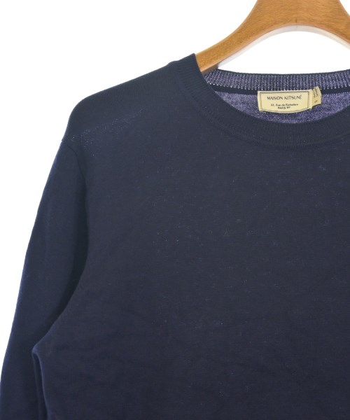 MAISON KITSUNE（メゾンキツネ）ニット・セーター 紺 サイズ:S メンズ/2200724355020
