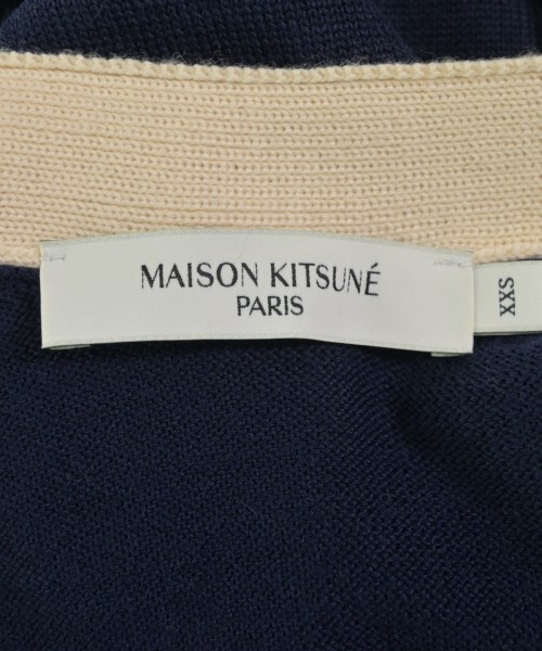 MAISON KITSUNE（メゾンキツネ）カーディガン 紺 サイズ:XXS メンズ/2200719800108