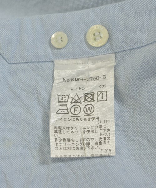 MAISON KITSUNE（メゾンキツネ）カジュアルシャツ 青 サイズ:39(M位) メンズ/2200724880010