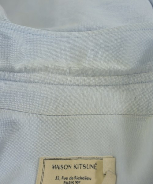 MAISON KITSUNE（メゾンキツネ）カジュアルシャツ 青 サイズ:39(M位) メンズ/2200724880010