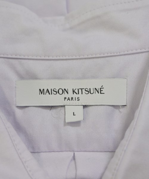 MAISON KITSUNE（メゾンキツネ）カジュアルシャツ ピンク サイズ:L メンズ/2200724880027