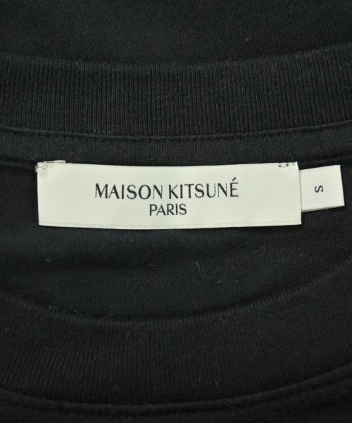 MAISON KITSUNE（メゾンキツネ）Tシャツ・カットソー 黒 サイズ:S メンズ/2200721974040