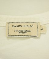 MAISON KITSUNE（メゾンキツネ）Tシャツ・カットソー 白 サイズ:S メンズ/2200721974057
